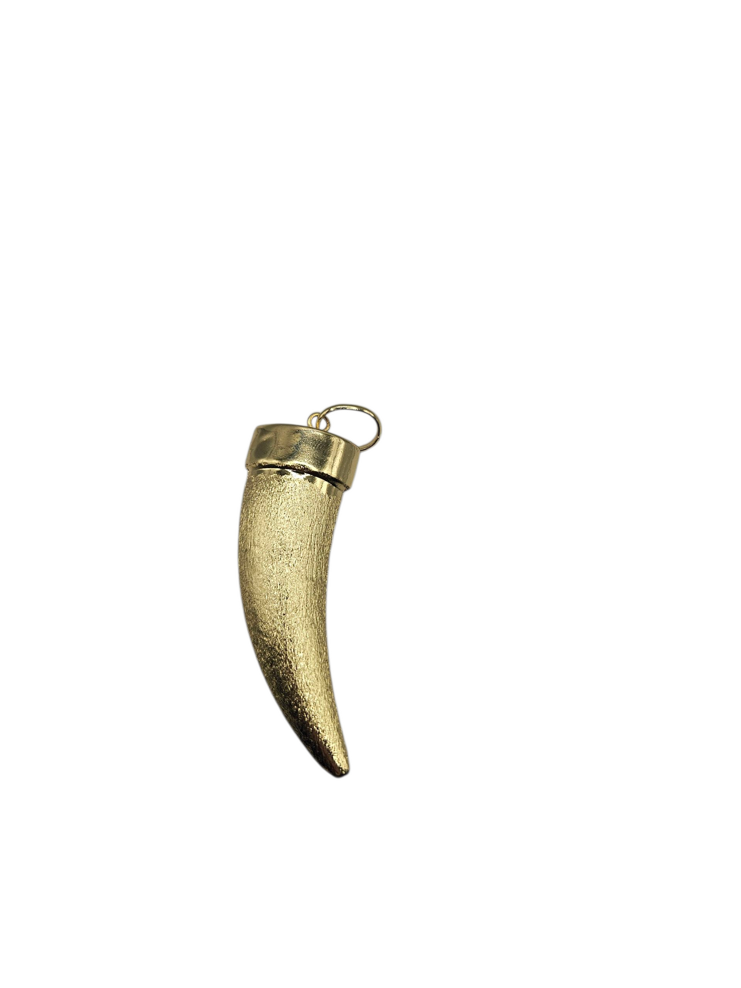 Gold Horn Pendant