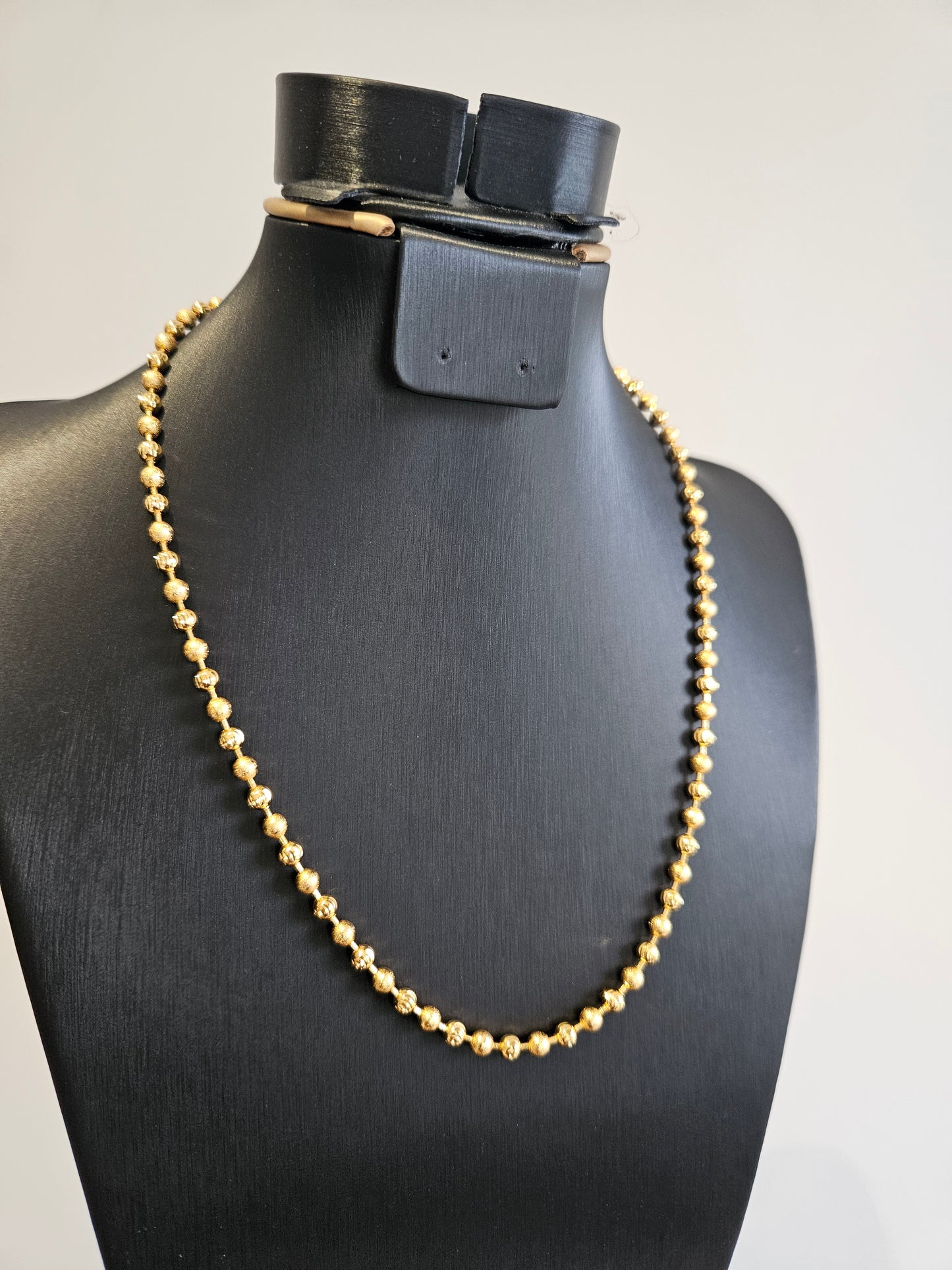 18K Gold-Plated Multi-Layer Beaded Necklace for Women – Tarnish-Free, Hypoallergenic, Elegant Gift by Larebeau Jewellery