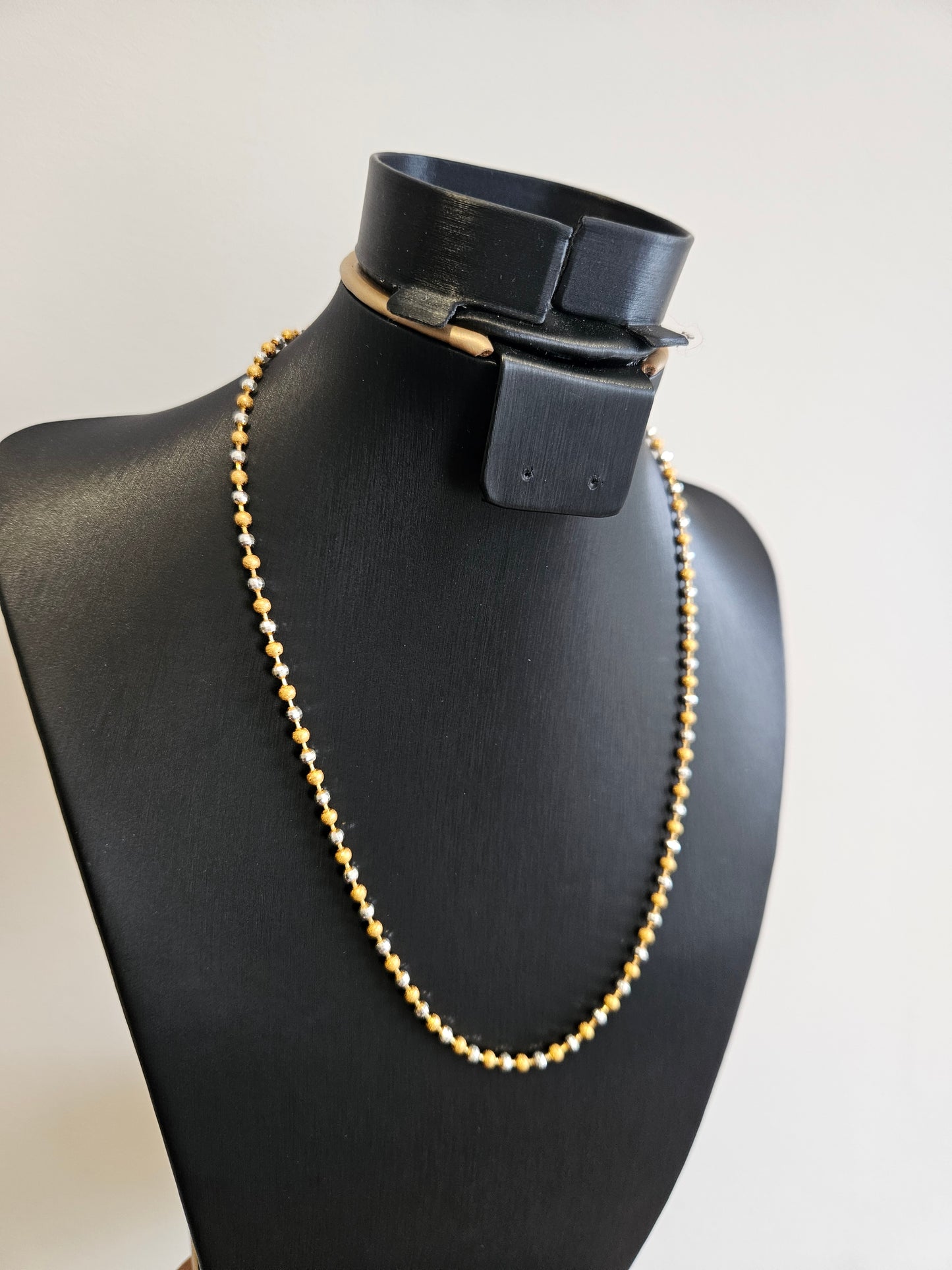 18K Gold-Plated Multi-Layer Beaded Necklace for Women – Tarnish-Free, Hypoallergenic, Elegant Gift by Larebeau Jewellery