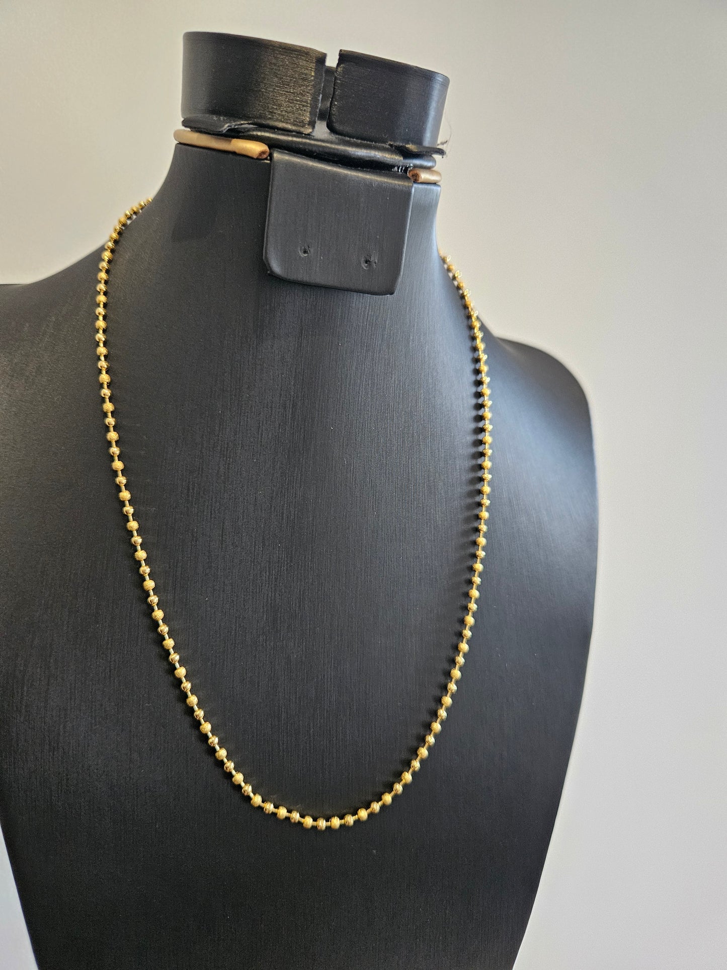 18K Gold-Plated Multi-Layer Beaded Necklace for Women – Tarnish-Free, Hypoallergenic, Elegant Gift by Larebeau Jewellery